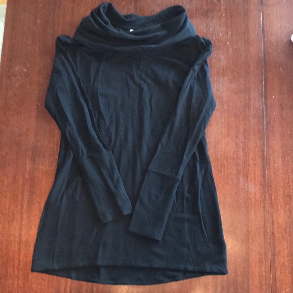 Merona Black Cowl Neck Tunic